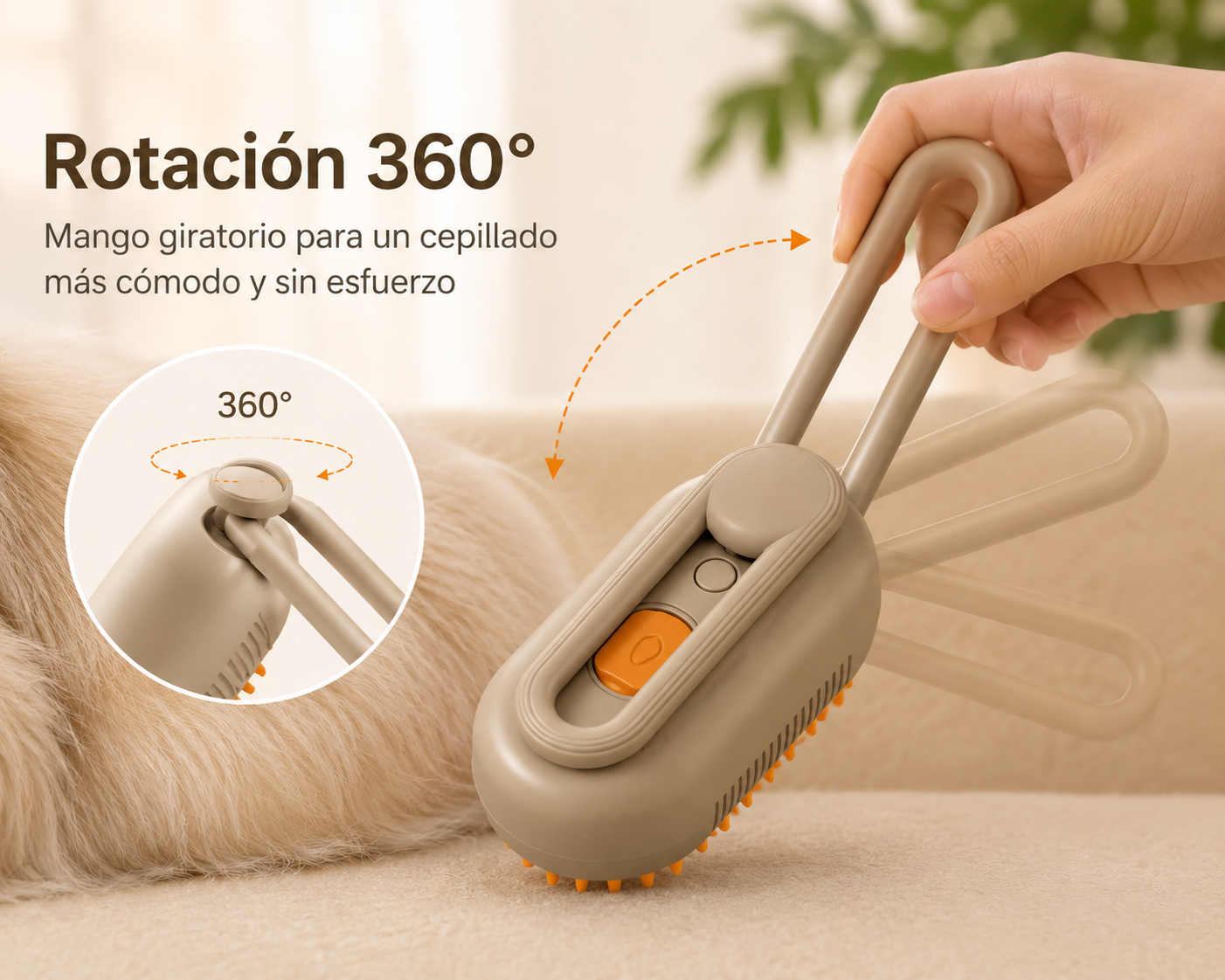 PawPuppy™ SteamBrush

Cepillo Vaporizador 3 en 1